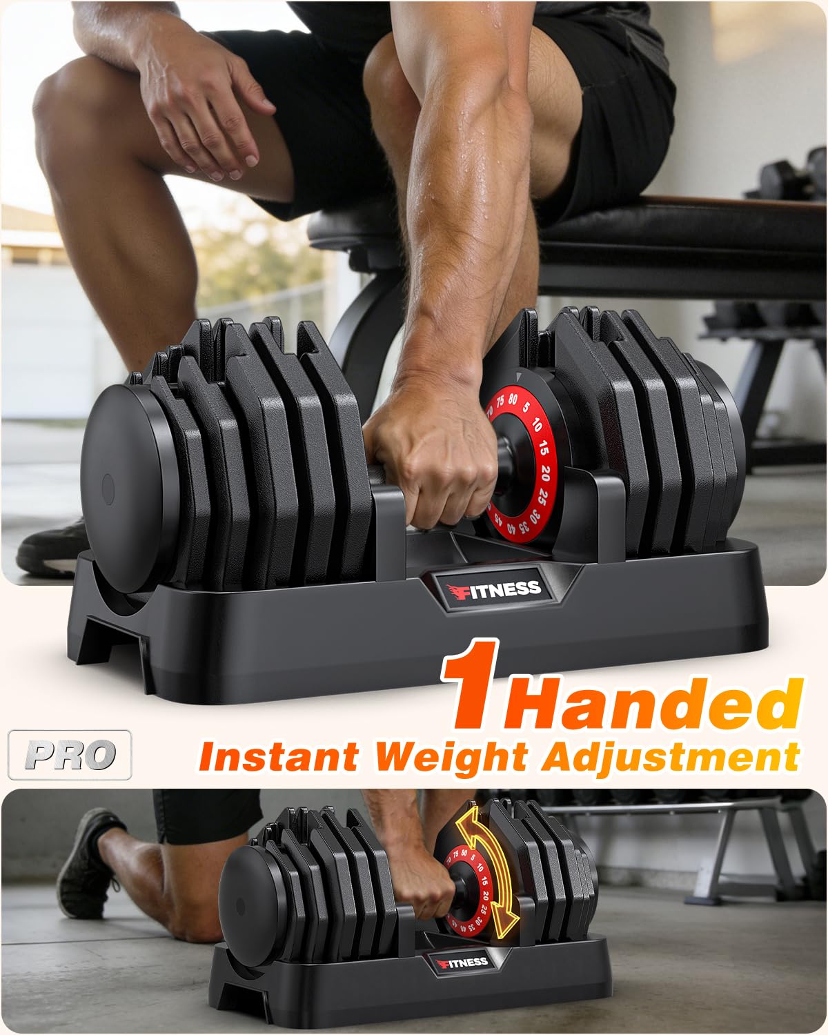 Adjustable Dumbbell Set W166652