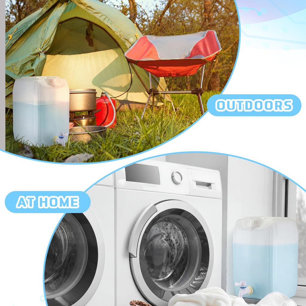 5.3 Gallon Plastic Water Dispenser with Spigot A9504