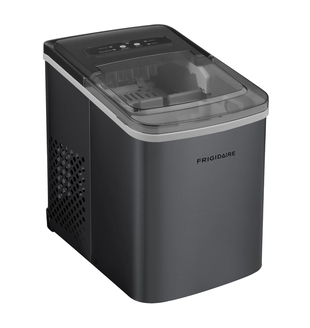 Portable 26 lb per Day Bullet Ice Maker Machine Black Stainless Steel B754583