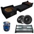 Dual 10 Loaded Sub Box with Amp O448002