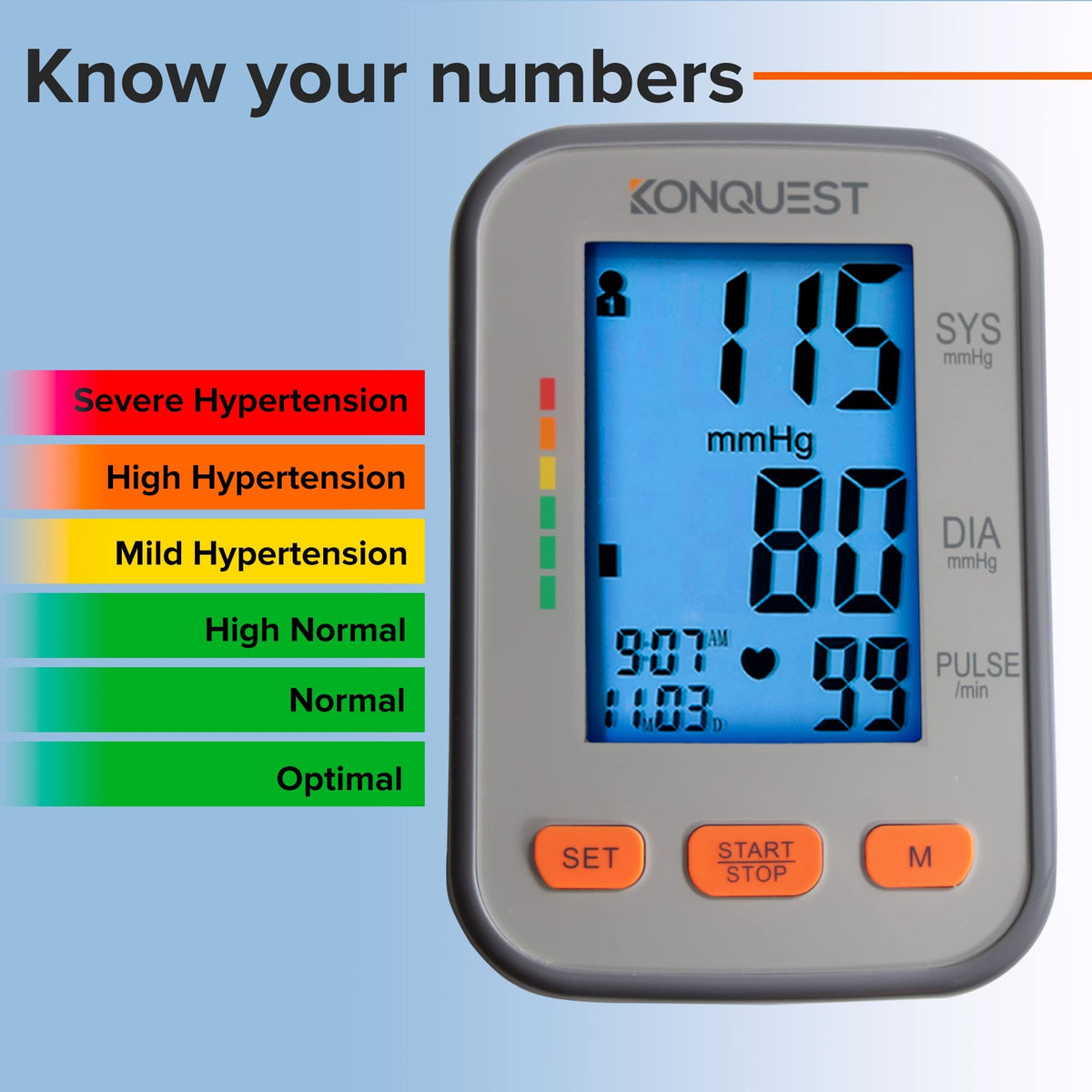Automatic Upper Arm Blood Pressure Monitor Extra Large Cuff V2490
