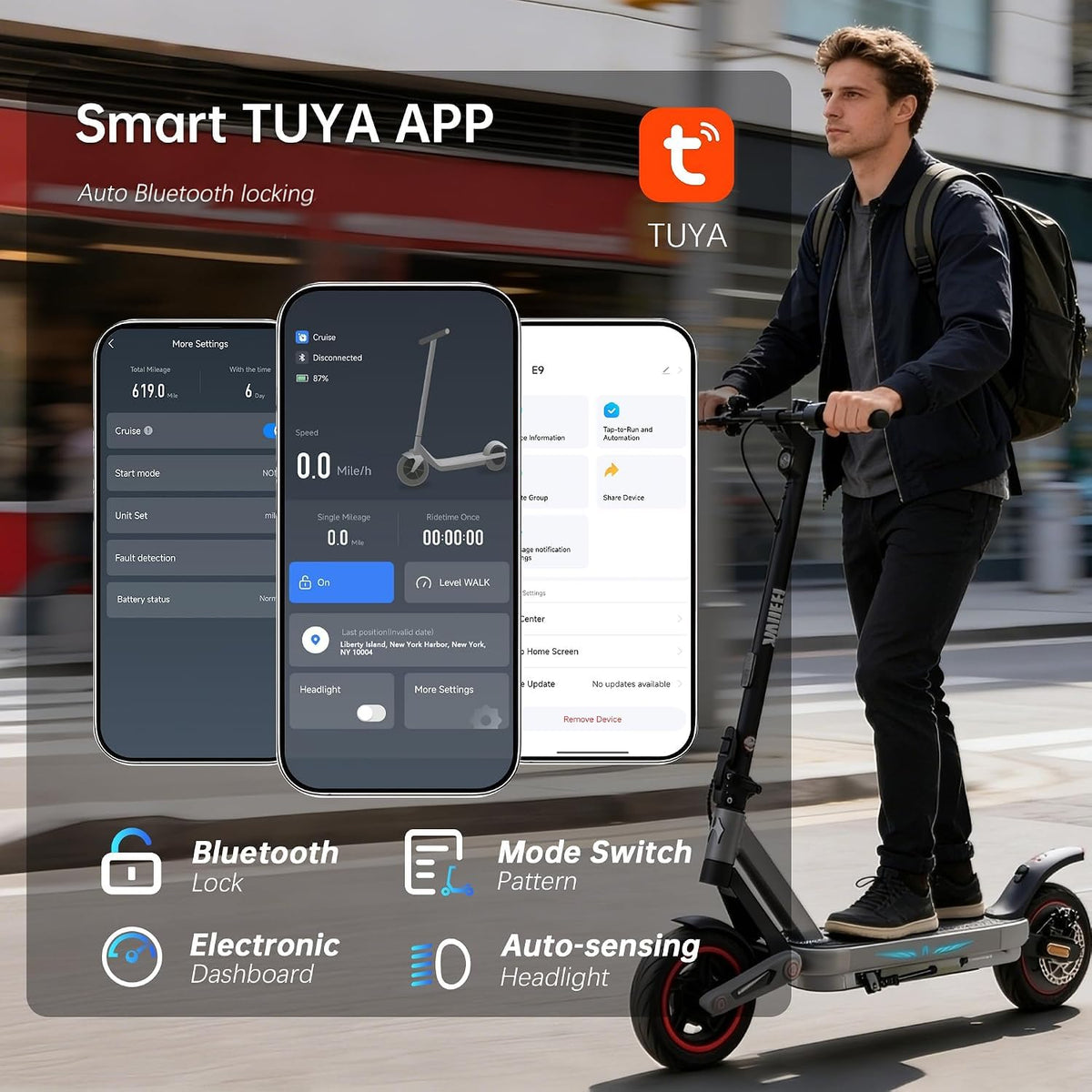 10-Inch Off-Road Electric Scooter X2111