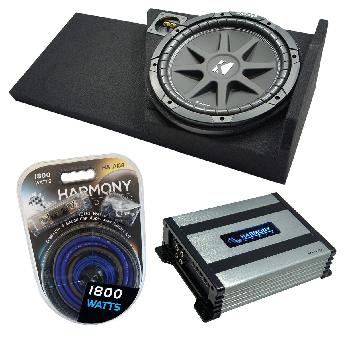 Single 12 Sub Box with Amp Z47452