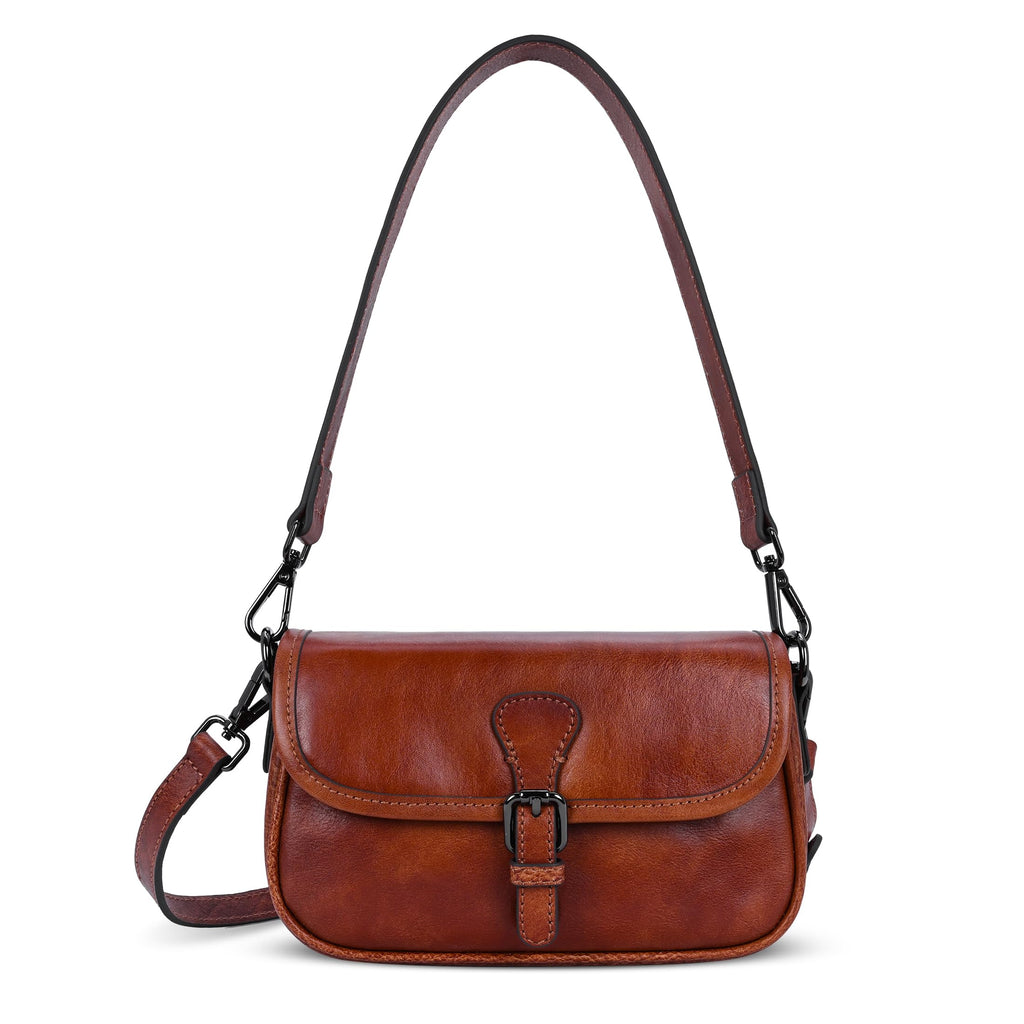 Leather Small Crossbody Bag Q563
