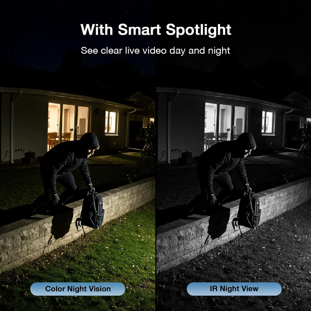Wireless Solar Security Camera System X681242