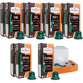 Organic Espresso Capsules for Nespresso OriginalLine, 120 Aluminum Capsules A402536