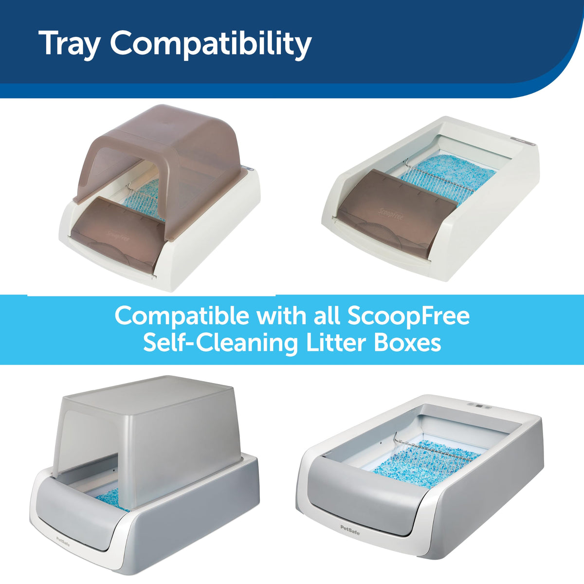 Litter Tray Refills with Blue Crystals H440