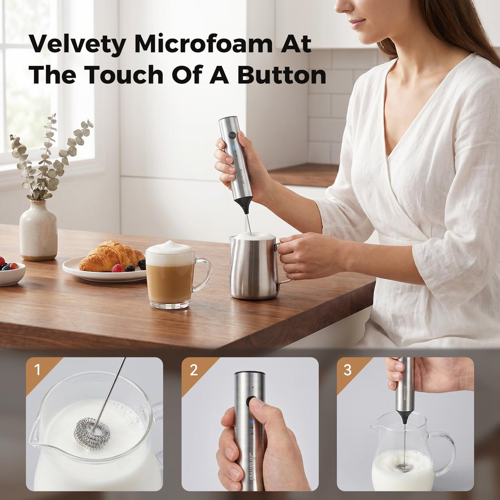 Rechargeable Handheld Milk Frother Z254863