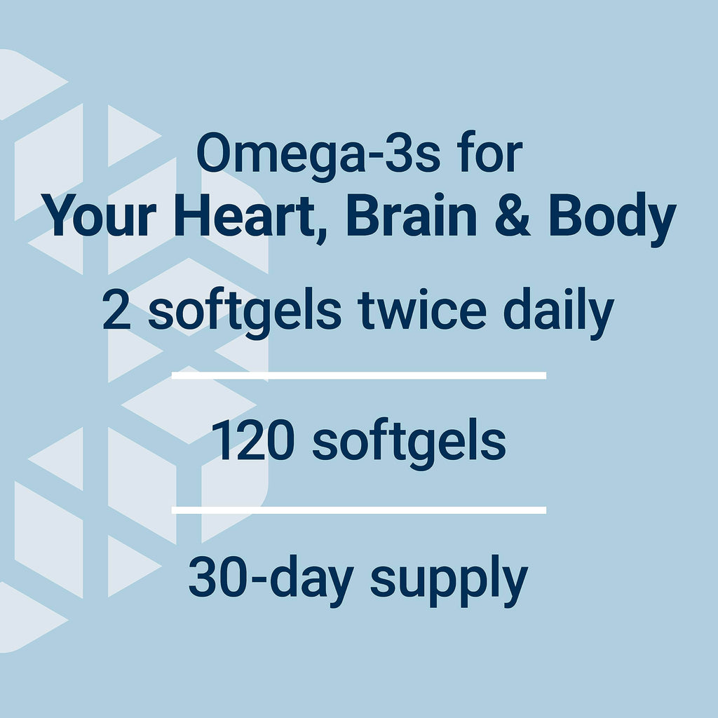 Omega-3 Fish Oil 120 Softgels L934043