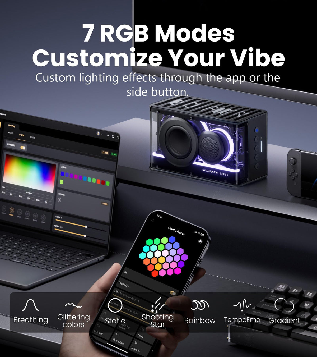 Black 25W Bluetooth Speaker J89041