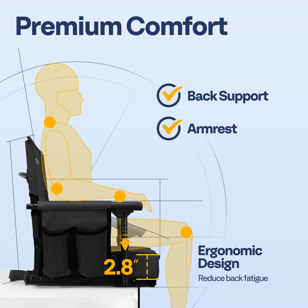 Stadium Seats with Back Support G36845