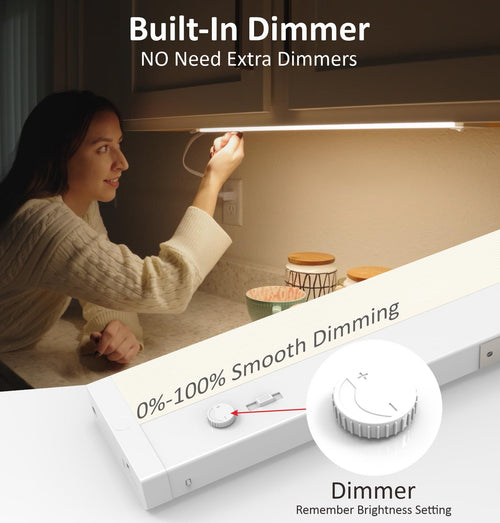 24 Inch 12W Dimmable LED Under Cabinet Light C84295