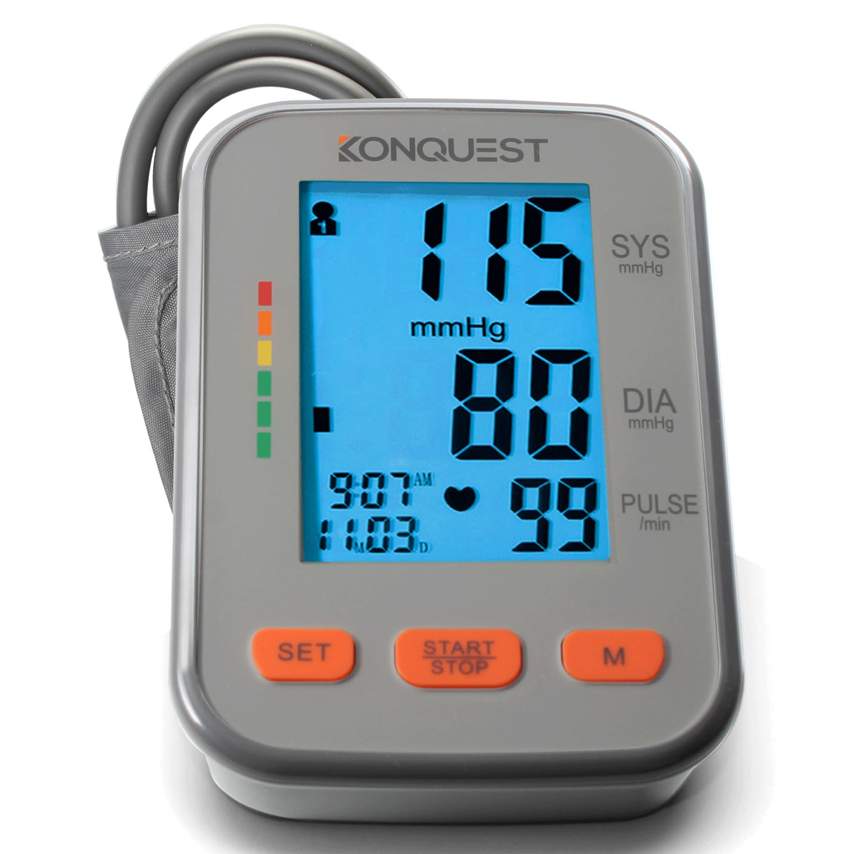 Automatic Upper Arm Blood Pressure Monitor Extra Large Cuff V2490