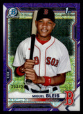Purple Refractor Baseball Trading Card J465