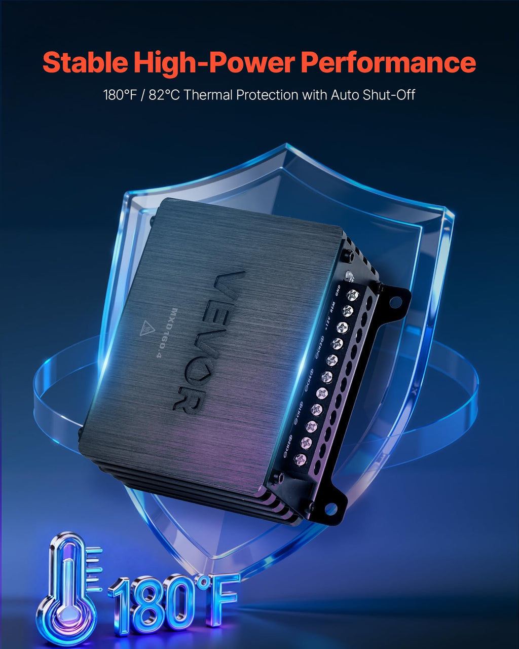 4 Channel Class D Car Audio Amplifier R2901