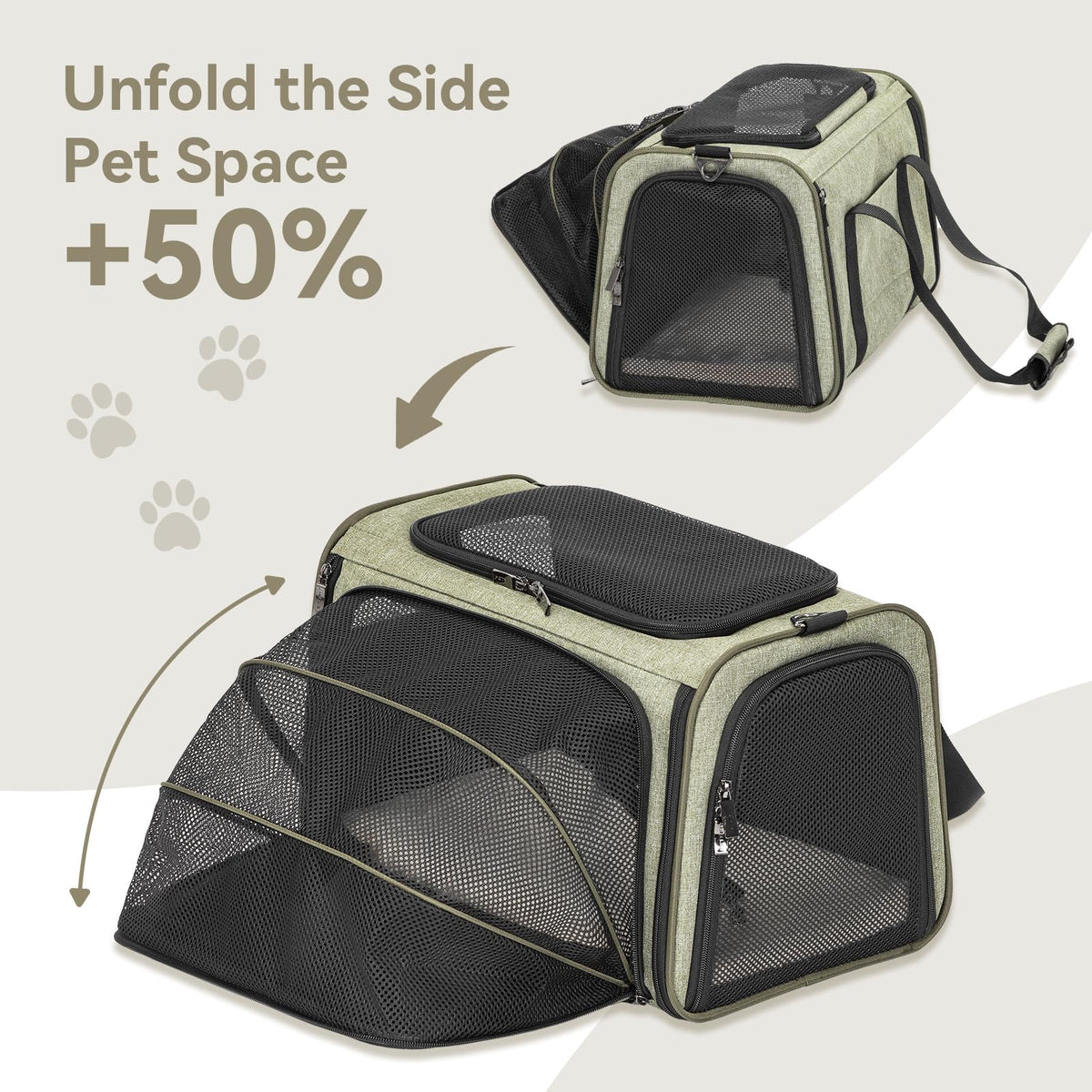 Expandable Cat Carrier Q939