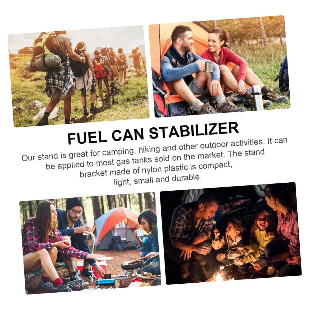 Compact Folding Propane Camp Stove Canister Stand T247
