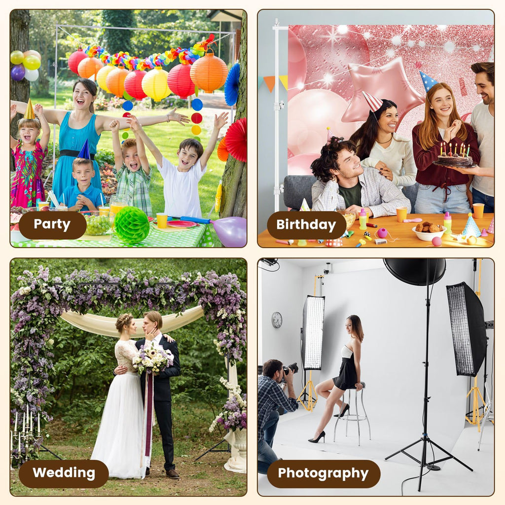 6.5 x 10ft Backdrop Support Stand Kit M3490