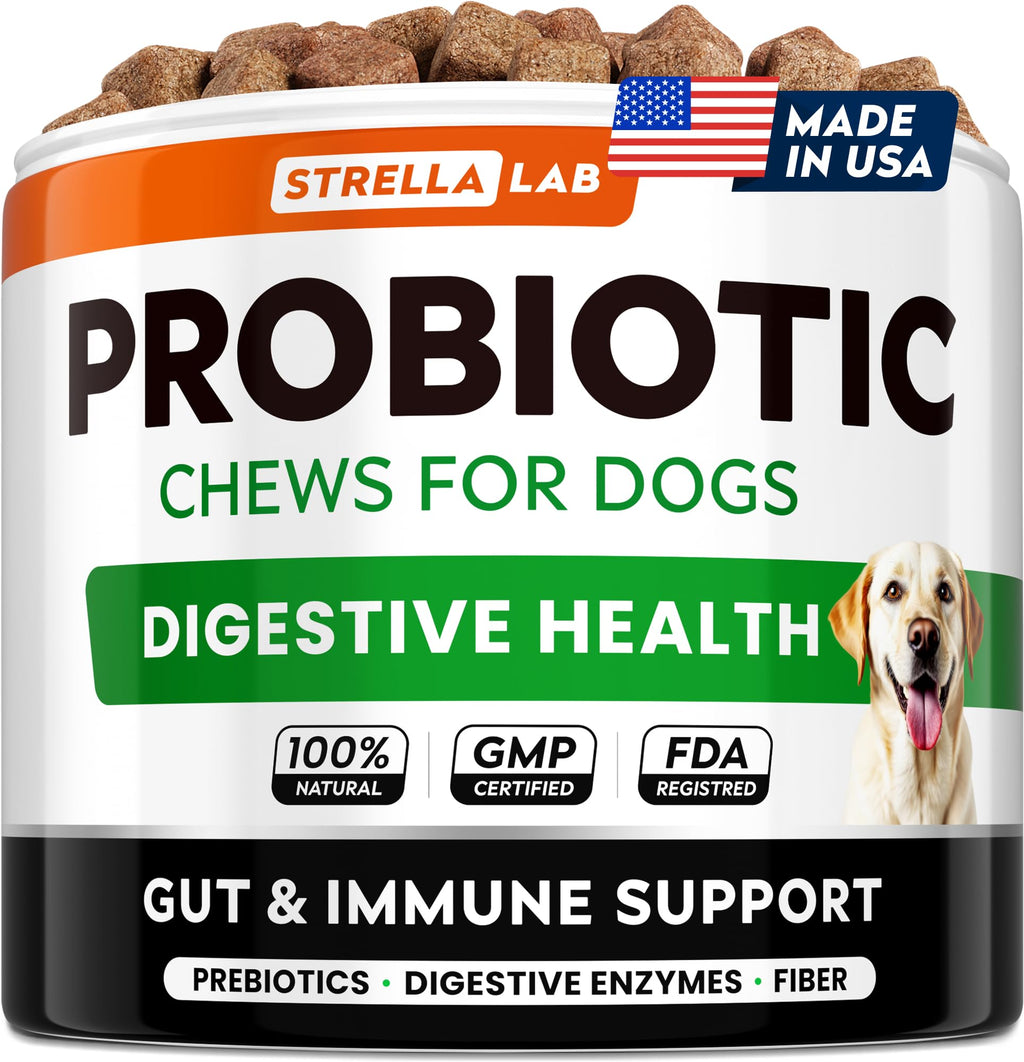 Dog Probiotics with Enzymes and Fiber R17190