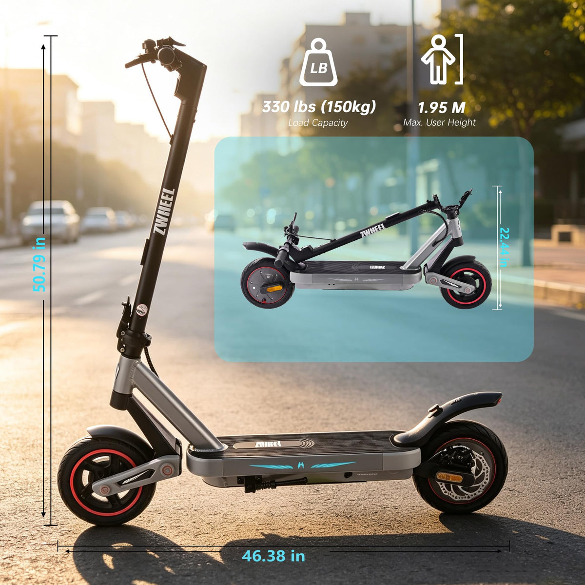 10-Inch Off-Road Electric Scooter X2111