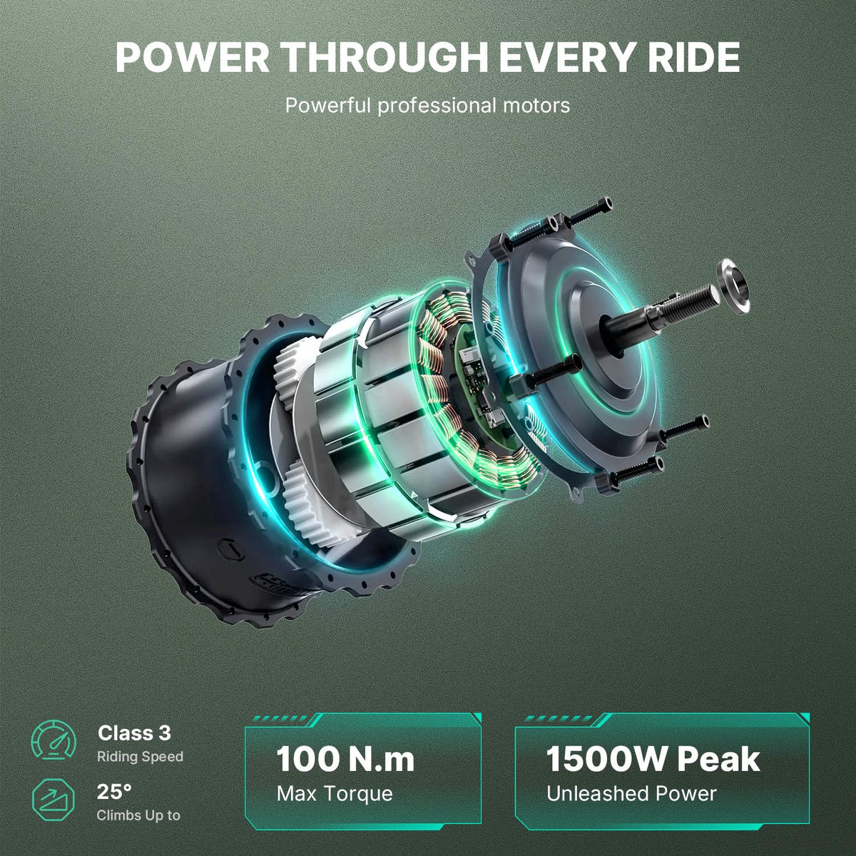 Folding Electric Bike 20" Fat Tire K98369
