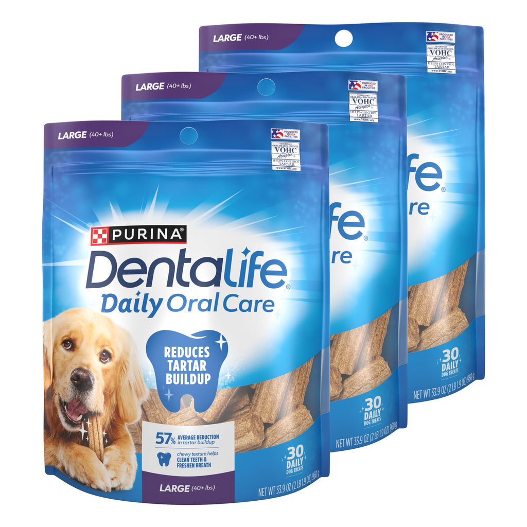 Daily Oral Care Dental Chews for Large Dogs 90 ct S82827