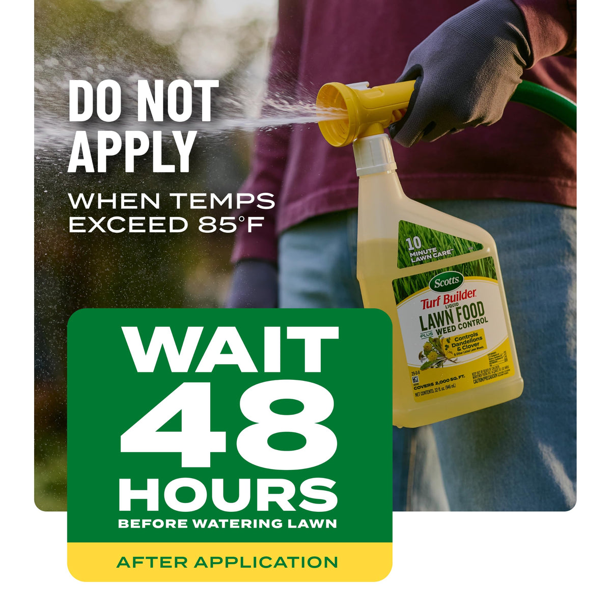 Liquid Lawn Food Plus Weed Control 32 fl. oz. E218