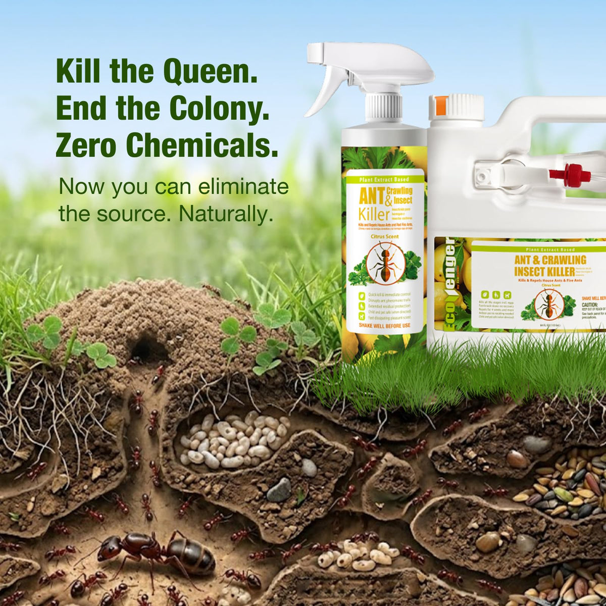 Plant-Based Insect Spray 16 OZ A347