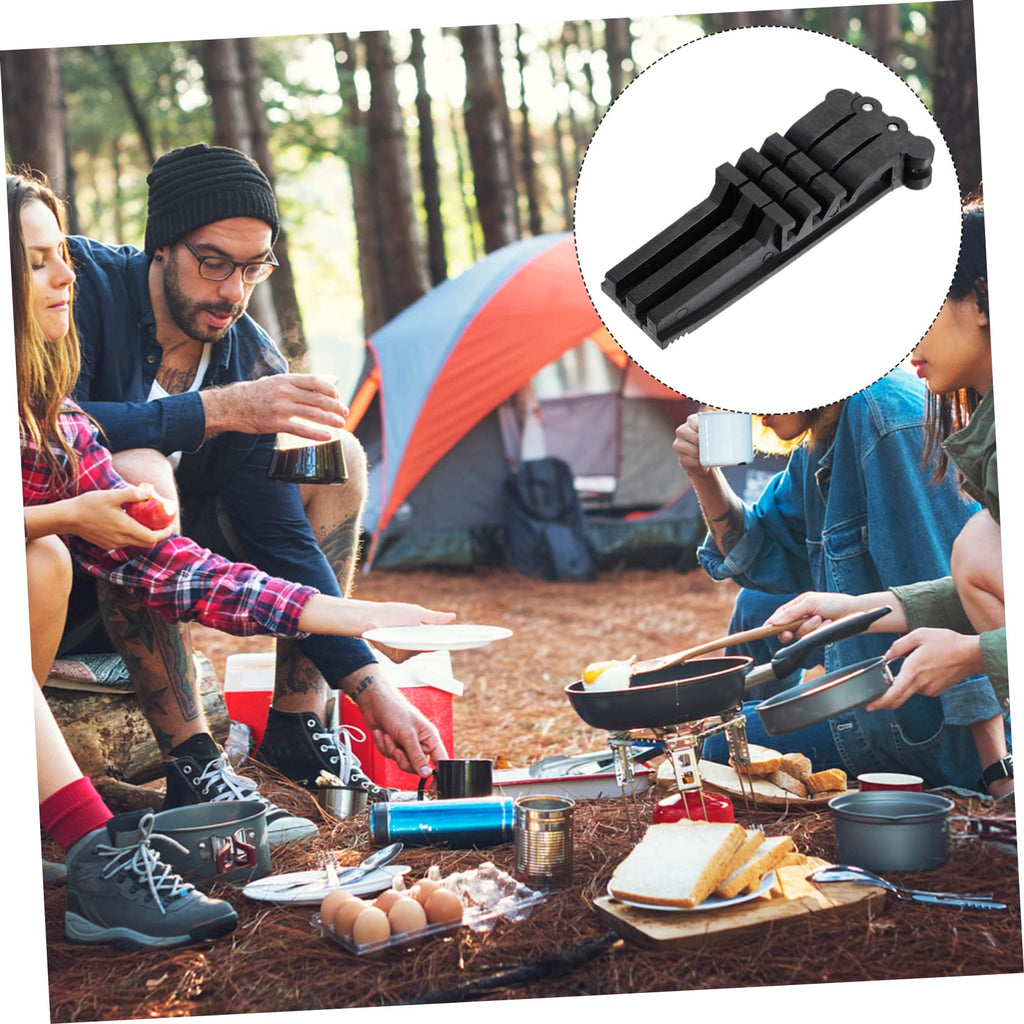 Compact Folding Propane Camp Stove Canister Stand T247