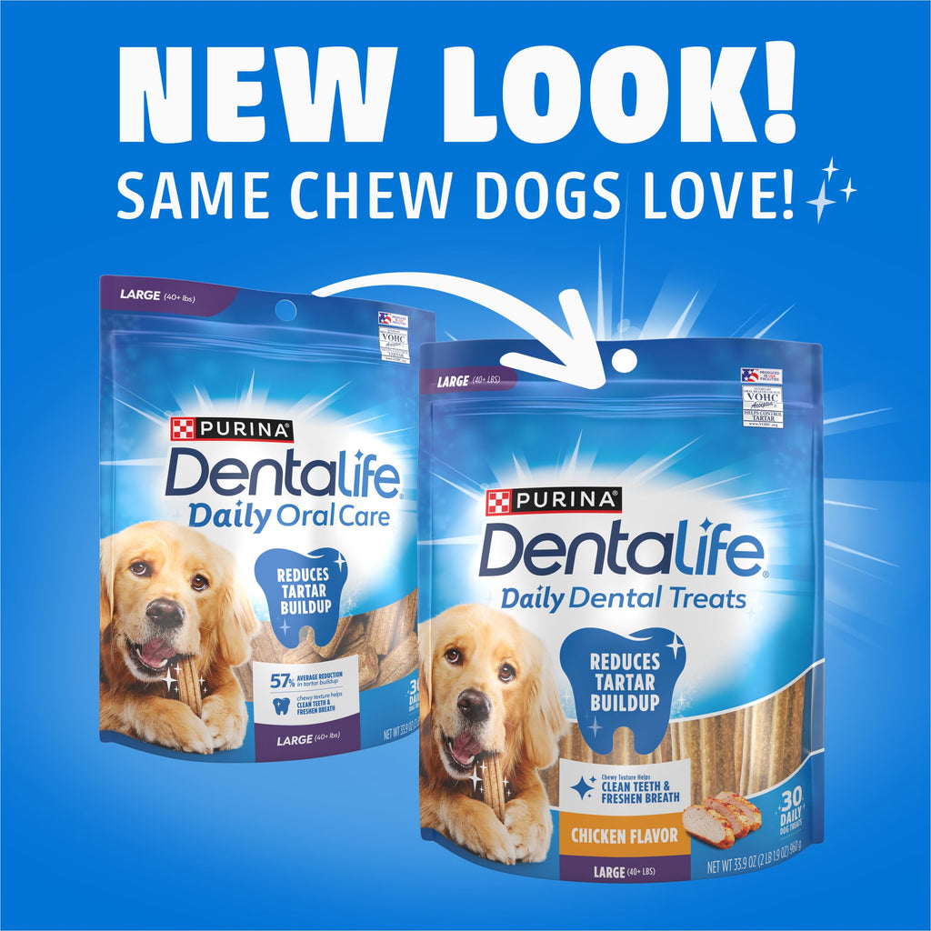 Daily Oral Care Dental Chews for Large Dogs 90 ct S82827