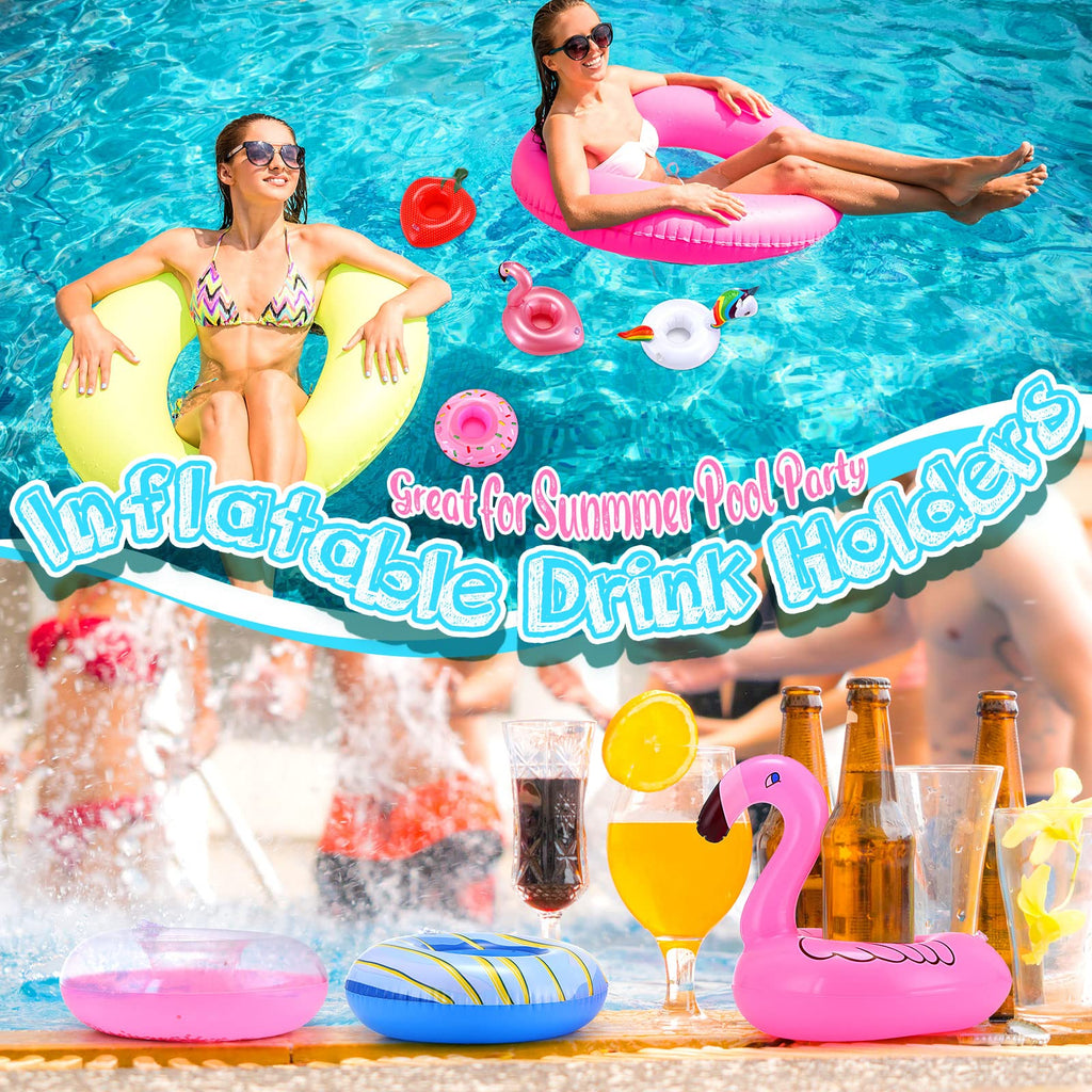 60 Pcs Inflatable Drink Holder B165