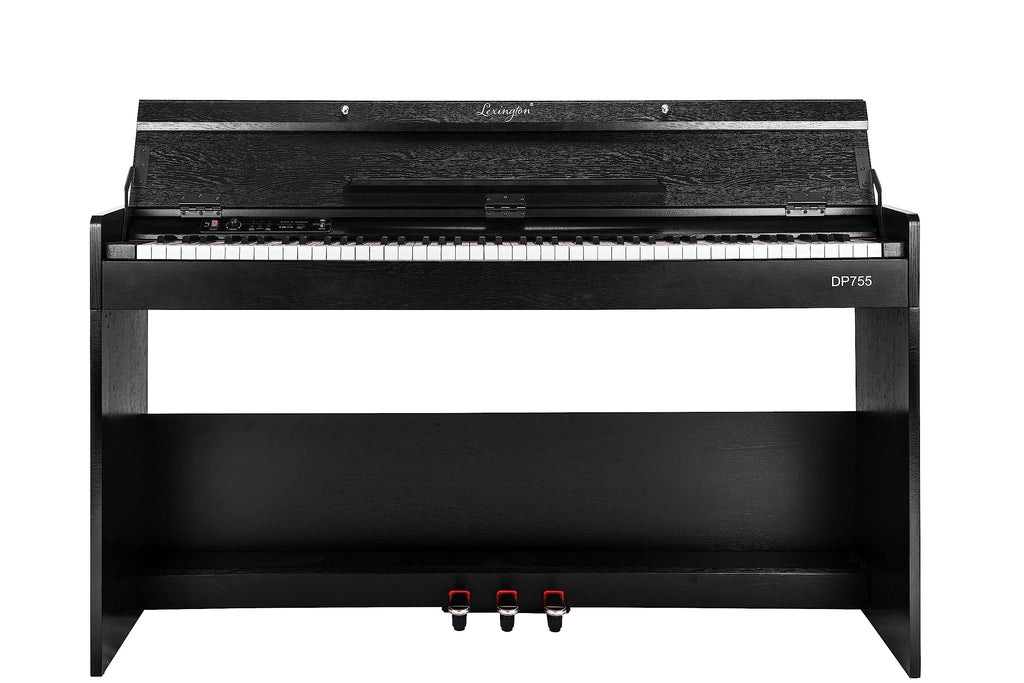 88 Keys Weighted Hammer Action Digital Piano with Stand, Pedals and Black I637