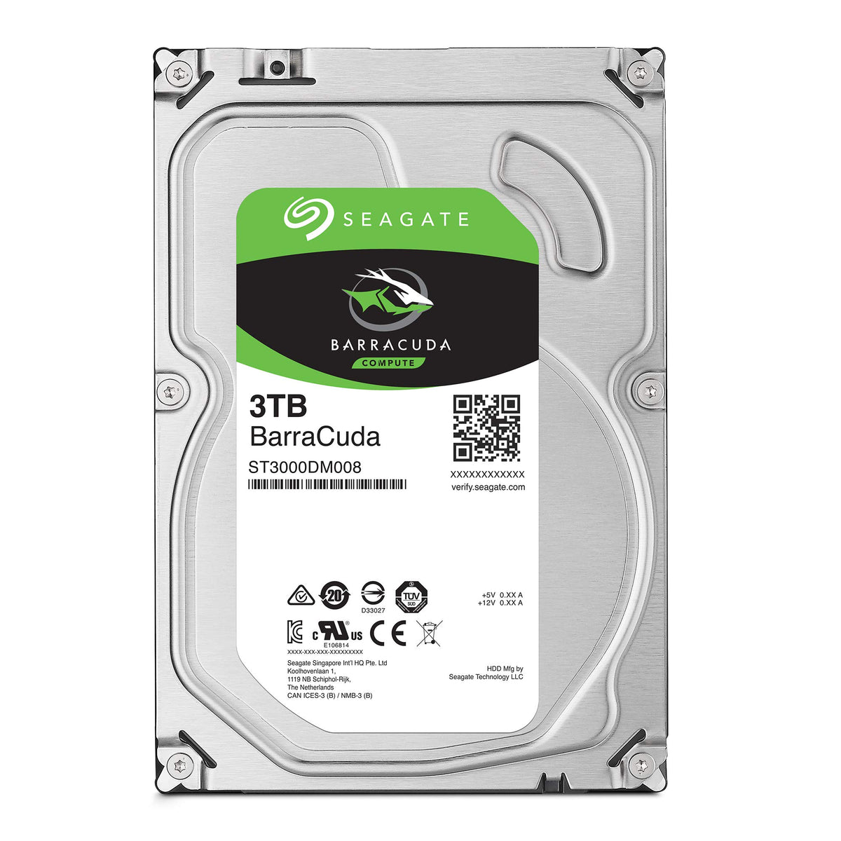 3TB 3.5 Inch SATA Internal Hard Drive H4000