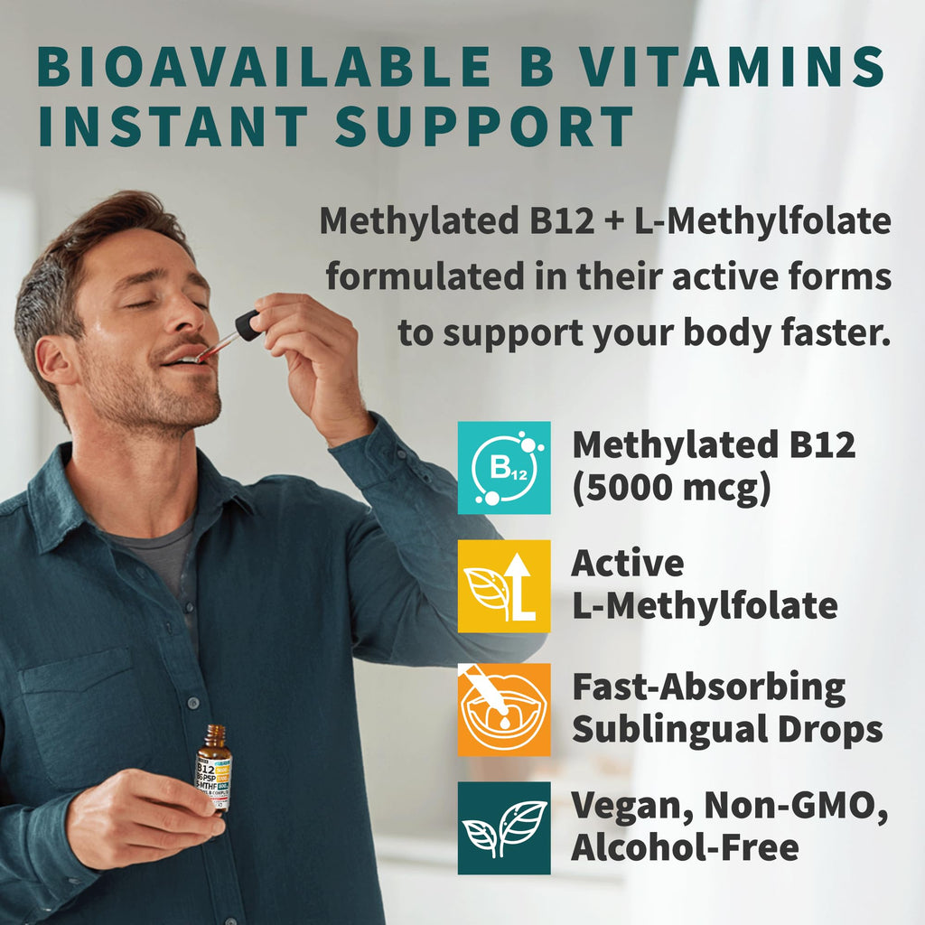 Methylated B Complex Liquid Drops Pack of 4 N876072