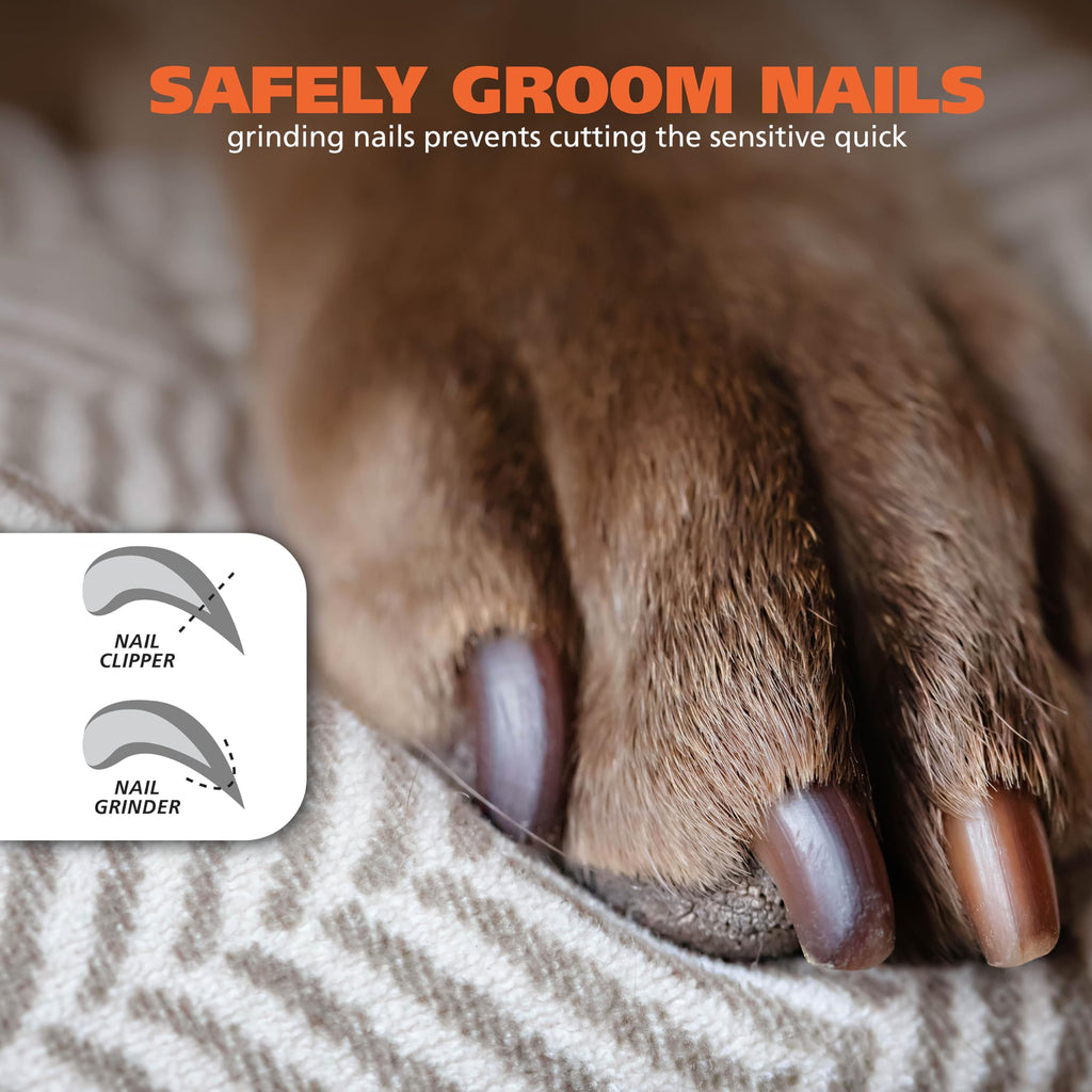 Dog Nail Grinder Replacement Accessory Kit, 8 Pieces W475751
