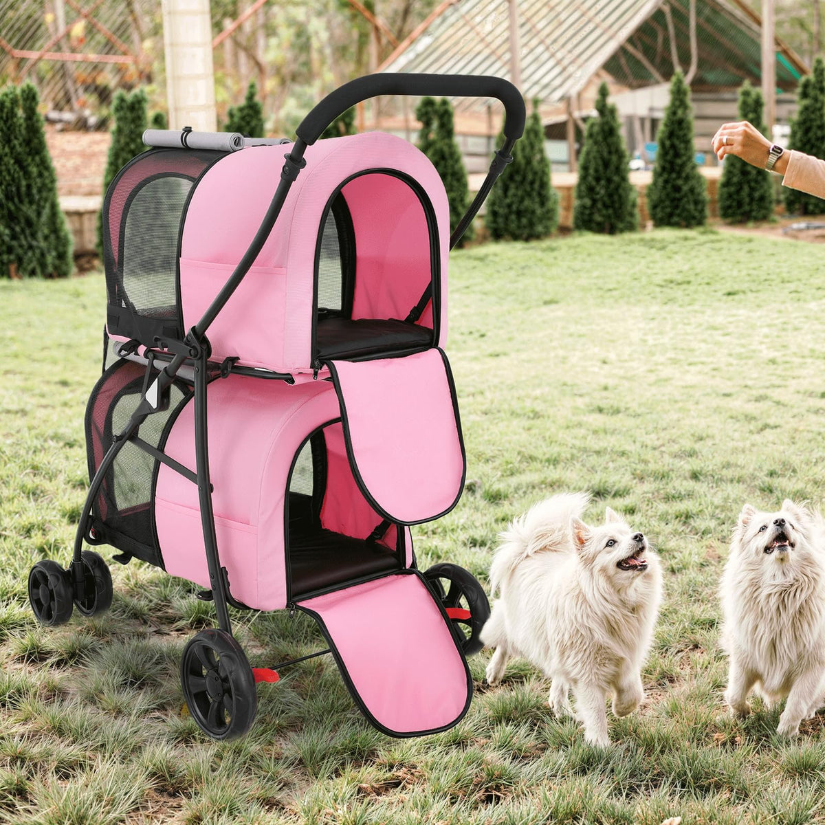 Double Dog Stroller R7665