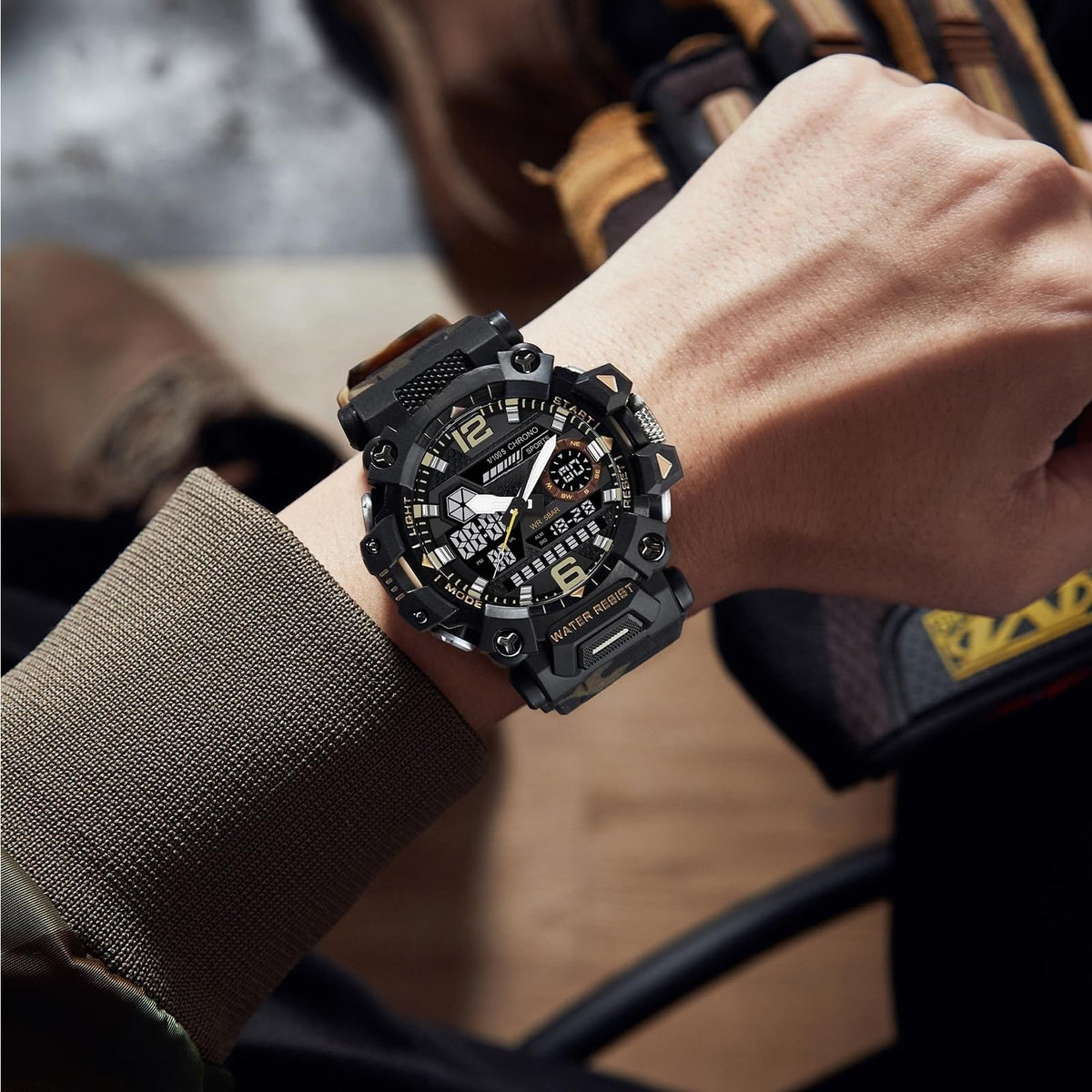 Water Resistant LED Digital Wrist Watch L72009