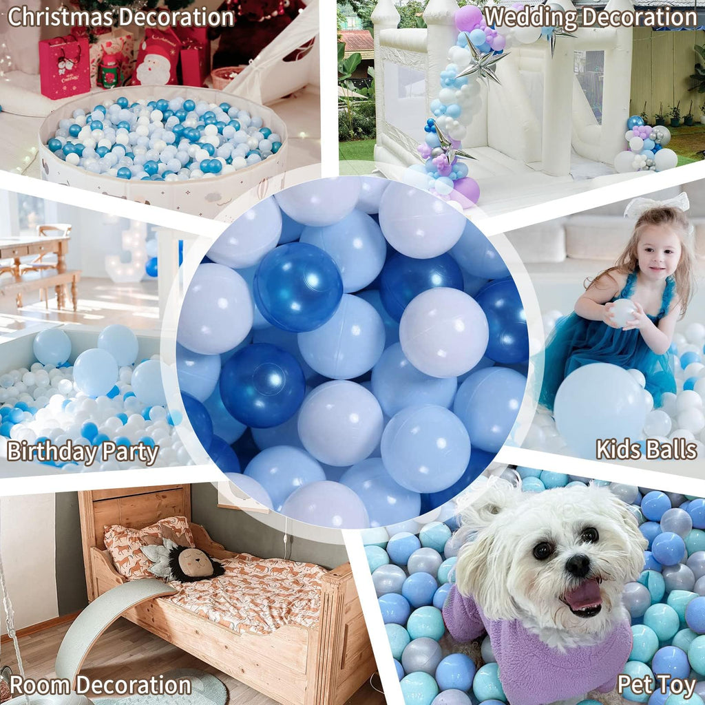 100 Balls Plastic Ball Pit Balls P2052