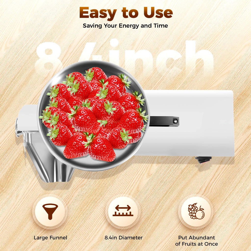 110v 450w Stainless Steel Electric Tomato Strainer R2427