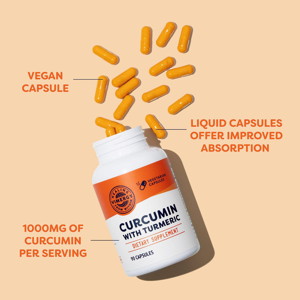 Turmeric Curcumin 1000mg Vegan Capsules R3254