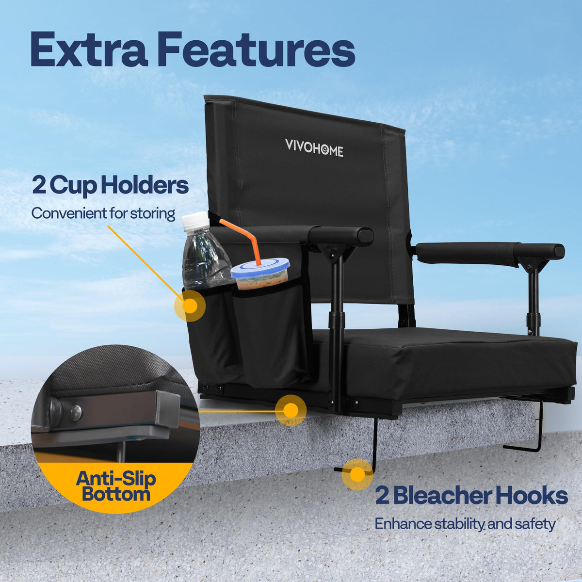 Stadium Seats with Back Support G36845