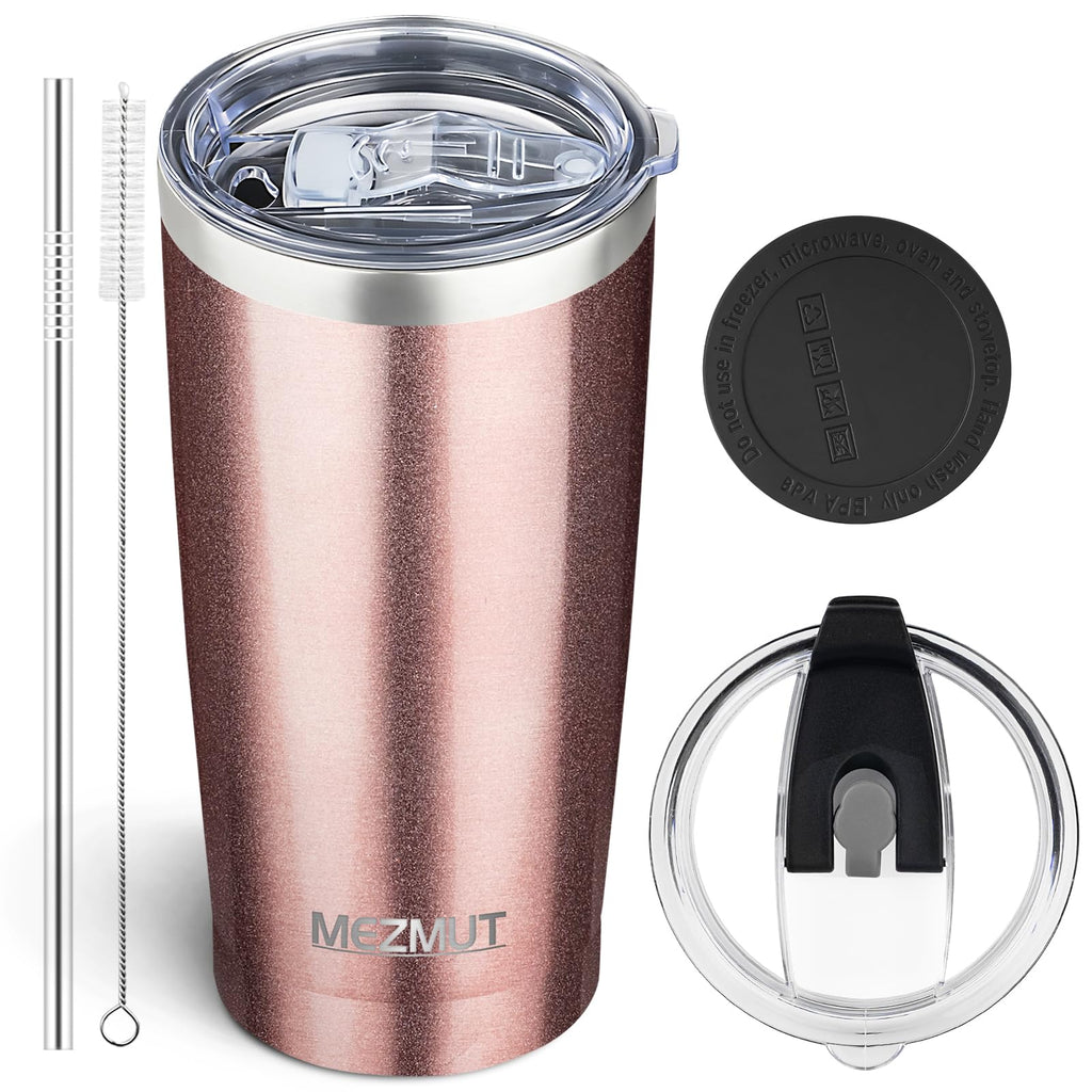 20oz Insulated Tumbler with Lid Straw A75844