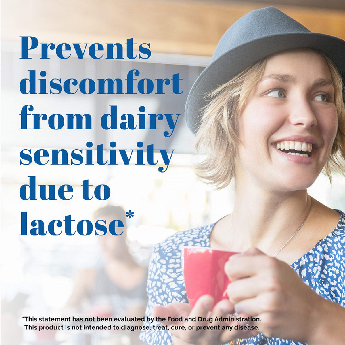 Lactose Intolerance Chewables with Lactase Enzymes, Vanilla Twist, 32 Pks of 1-ct Q844594