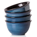 Ceramic Soup Bowls Set of 4, 40 Ounce Navy Blue P71743