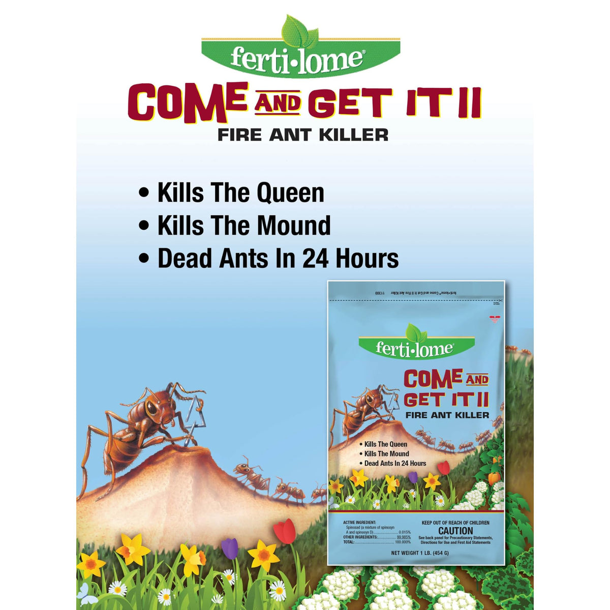 Fire Ant Killer Bait 1 lb F1074