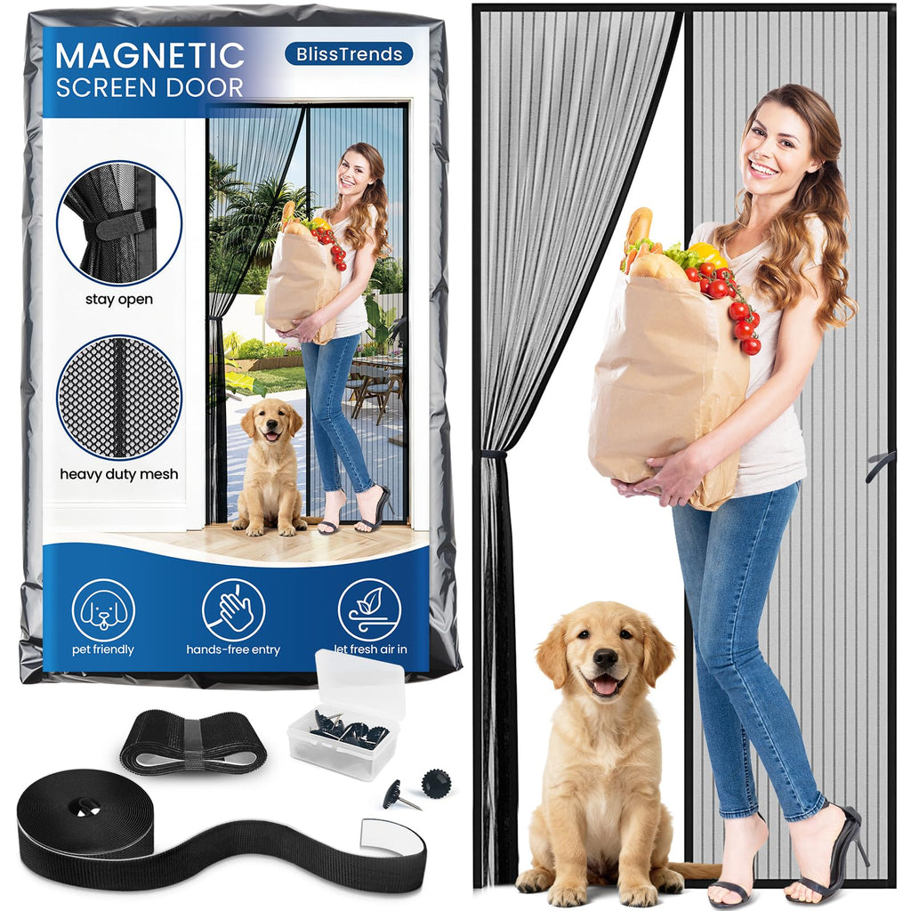 Magnetic Screen Door 38"×83" Z352