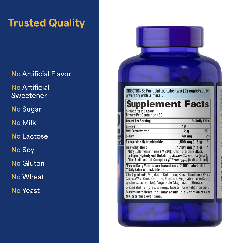 Glucosamine Chondroitin MSM 360 Coated Tablets M840506