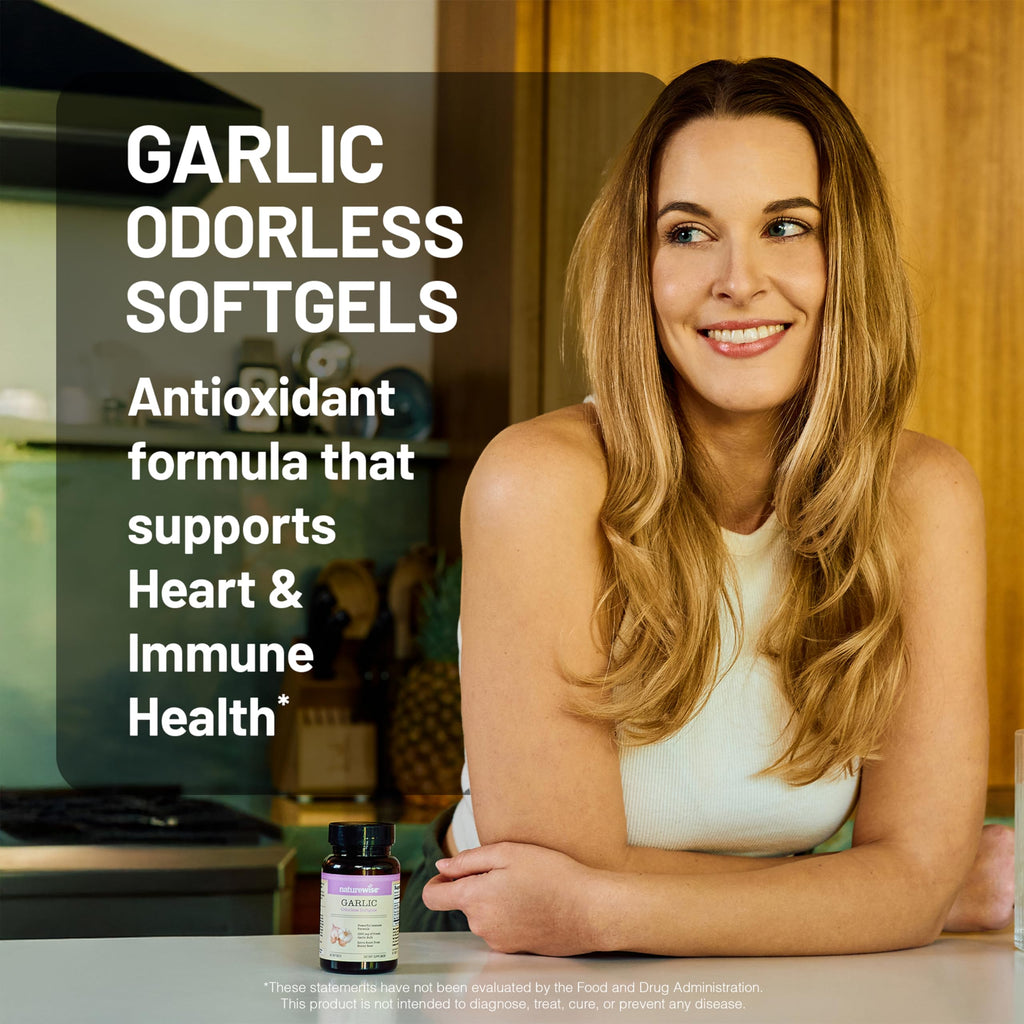 Odorless Garlic Softgels with Royal Jelly & Pollen D763497