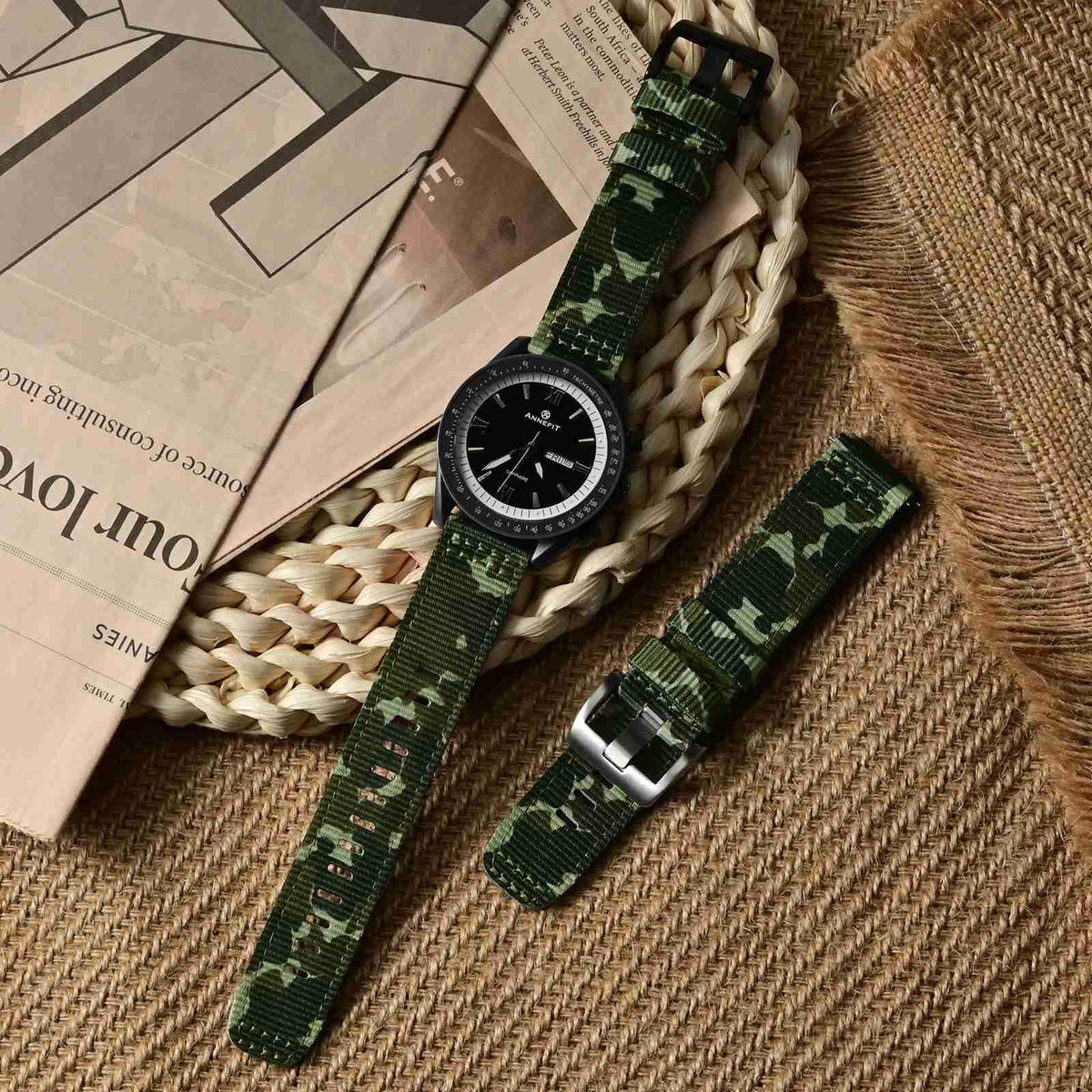 Quick Release Nylon Watch Band E460