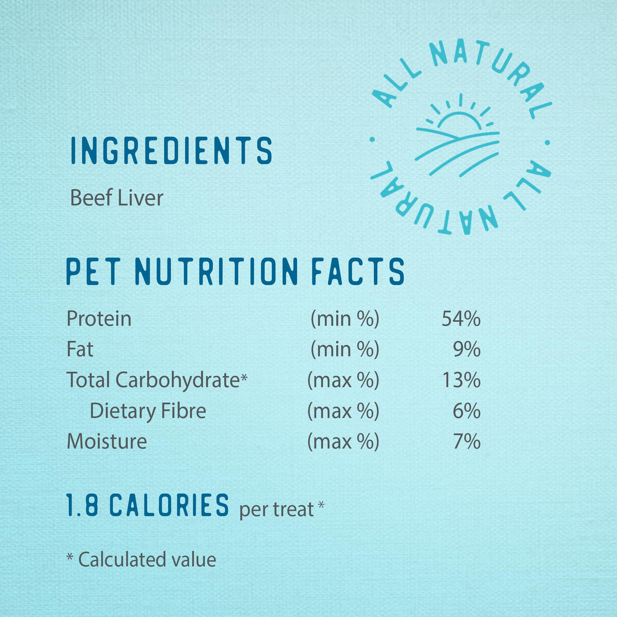 Freeze Dried Beef Liver Dog Treats, 5.3OZ Y670